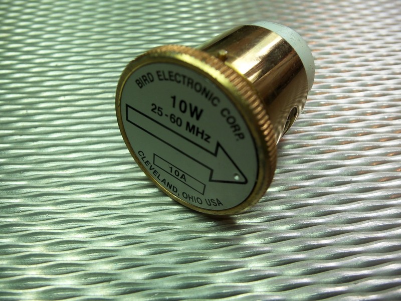 Bird 43 Thruline WattMeter Element 10W 10A 25-60MHz