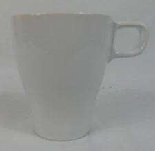 IKEA Fargrik WHITE Mugs Stackable 8 oz Coffee Mug TEA Cocoa Holiday 1 Cup MCM