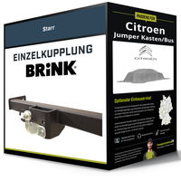 Starre AnhäNgerkupplung FüR Citroen Jumper Kasten/Bus 06- Typ 250 Brink NEU