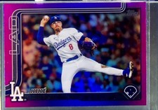 2025 Topps Enrique Hernandez Purple Rainbow Foil /250 #616 Dodgers