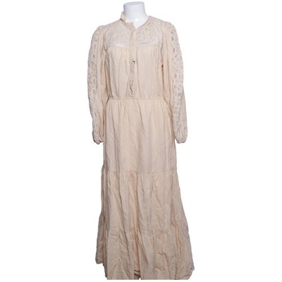 Sézane, Maxikleid, Größe: 40, Beige, Baumwolle/Leinen/Polyester, Damen #eLy