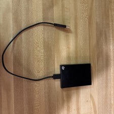 Seagate Backup Plus Slim 1TB Portable External Hard Drive Tested And Works