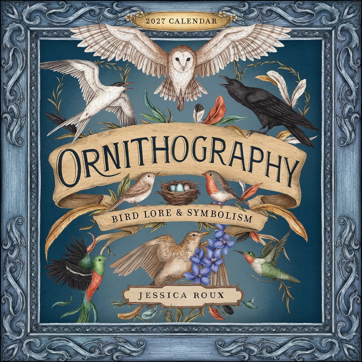 Ornithography 2027 Wall Calendar by Jessica Roux CALENDAR - Image 5