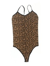 Active USA Women Brown Bodysuit S