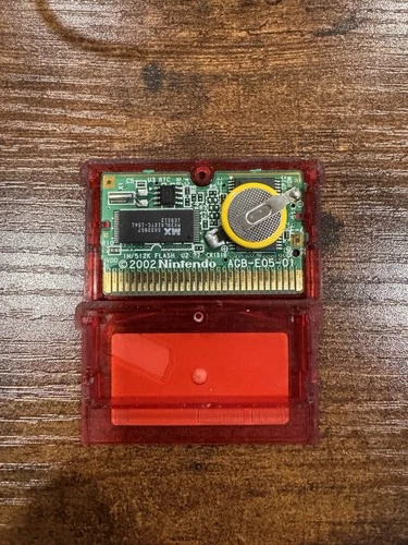 Pokemon Ruby Version (Nintendo Game Boy Advance, 2003) GBA Authentic New Battery