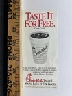 1980s 1990s ? Chick-Fil-A Free Coca Cola Coupon Information Flier Vintage