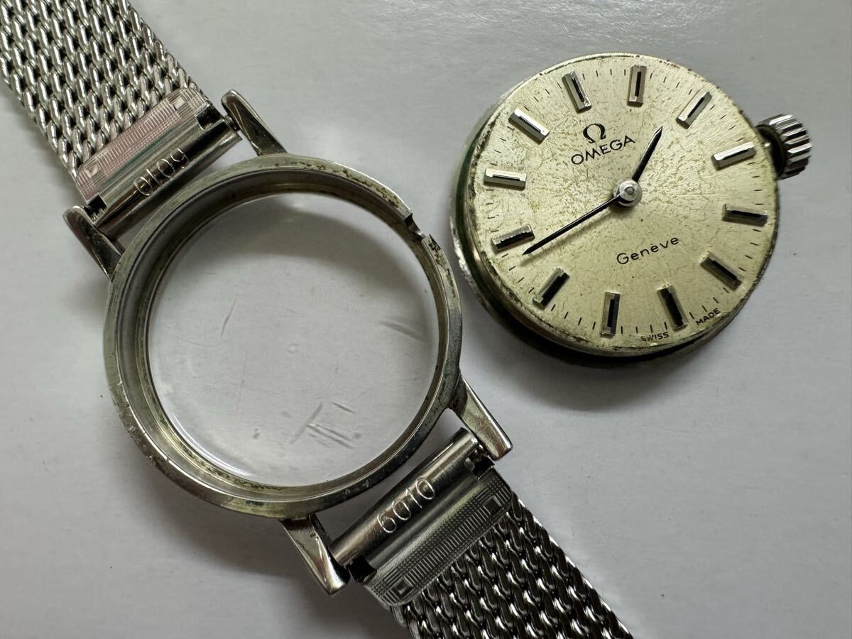 Genuine OMEGA Geneve 511.346 Cal.485 Ladies Watch Junk #633 | eBay UK