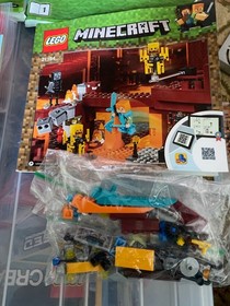 Lot of 4 Lego Minecraft Instruction booklets only for 21167,21166,21154,21134