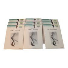 Lot 9 Vintage JCPenney Silky Sheer Caress Control Top Pantyhose Size Average