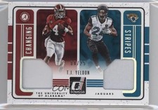 2016 Donruss Changing Stripes Dual Jerseys Prime 8/25 TJ Yeldon #19 1h1