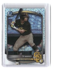 Ty Harvey 2025 Bowman Draft Chrome Mojo Refractor