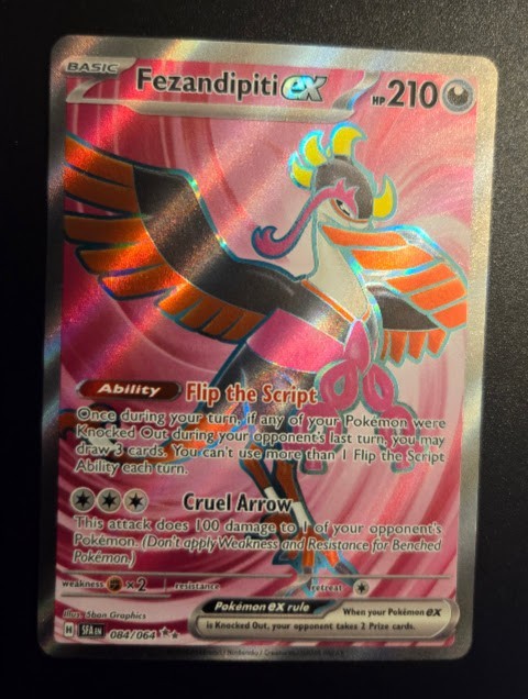 Fezandipiti ex 084/064 Sv: Shrouded Fable Holo