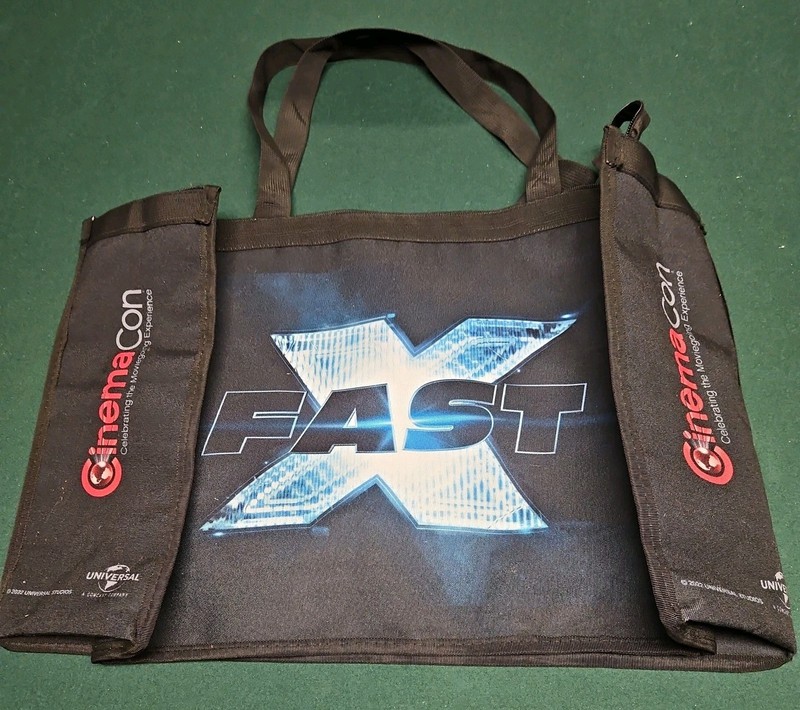 FastX 2022 Official 2022 CinemaCon movie promo tote bag 