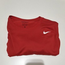 Nike The Nike Tee Dri-FIT Moisture Wicking Red Crew Neck T-Shirt 2XL