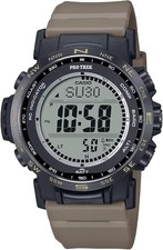 Casio Pro Trek PRW-35LD-5JF Climber Line Solar Multiband 6 Coyote LCD Mens Watch