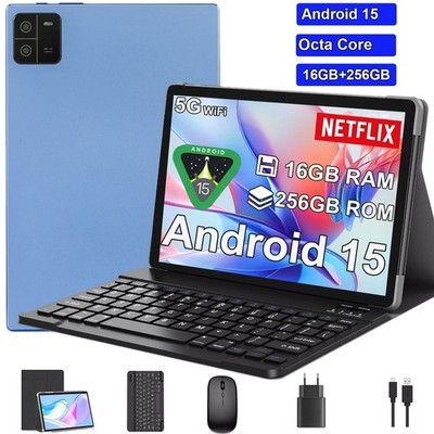 2025 Gaming Pad 16GB RAM 256GB ROM Android15 8000mAh 2SIM LTE 5G WiFi 10Zoll FHD