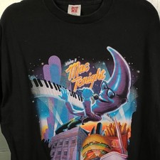 Camiseta McDonald's Mac Tonight Moon Man Big Mac Vintage Años 80 Snack Food Promo XXL