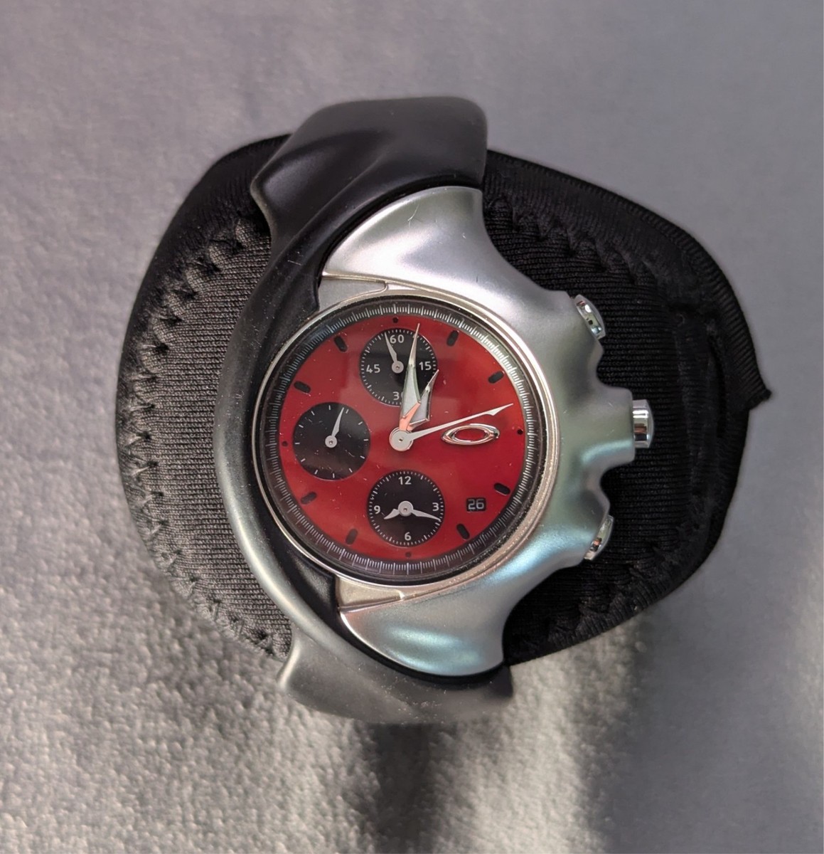 Vintage Oakley Detonator Watch Rare Red, Very Clean, LOWER PRICE