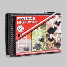 Laddermat Rubber Anti-Slip Ladder Levellers  Stay Safe & Level on Uneven Ground