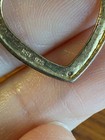angle Heart gold on Sterling pendant for your chain — photo 6