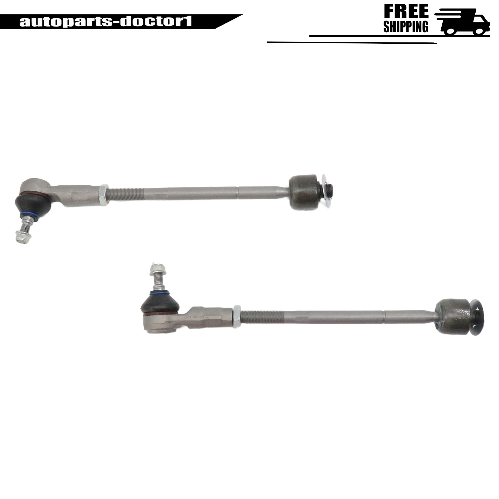 Front Inner & Outer Tie Rod End kit For Maserati Quattroporte 2003-12 GT GC