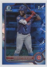 2022 Bowman Sapphire Edition Chrome Prospects Ronnier Quintero #BCP-124 0b3