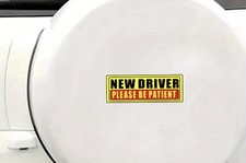 3PCS New Driver Magnet for Car, Please Be Patient New Driver Stickers Magnetic