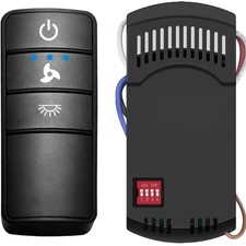 Universal Ceiling Fan Remote Control Kit,Hampton Bay Fan Remote Kit Replaceme...