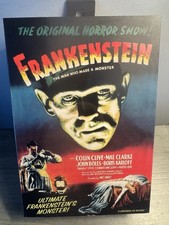 Frankenstein Boris Karloff Universal Monsters Figure Box Set Open Book Style