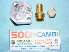 FIAT 500 D F L R & 126 TAPPO SFIATO OLIO ABARTH MOTORE PER ESCLUDERE LA POMPA BE