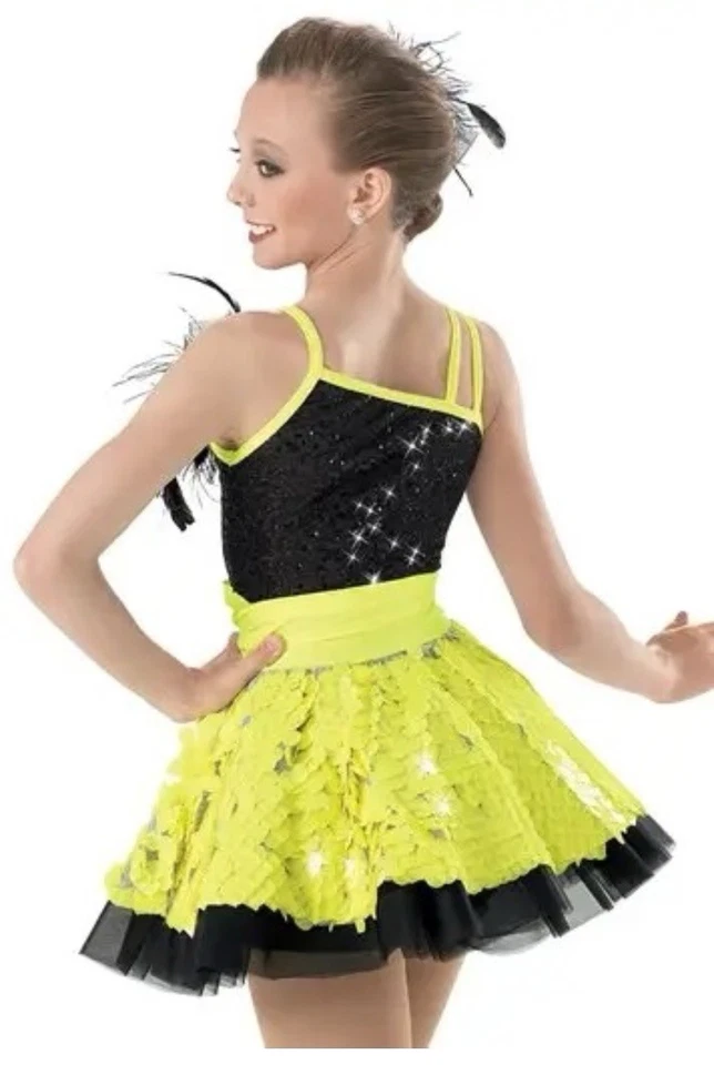 Camisa Corta Weissman’s “Don’t Stop The Party” Negra Y Neón Tull Talla XL Niño Foto 2 de 4