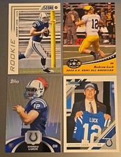 2012 Topps Andrew Luck RC #TFHM-AL Refractor Rookie Indianapolis Colts Lot of 5