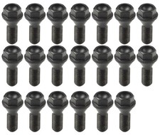 20pcs Wheel Lug Bolts Nuts Kit 14 X1.25 36131095390 For Bmw E46 E39 E53 E60 E90