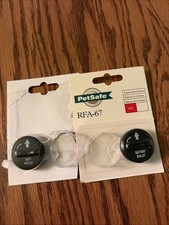 Petsafe Dog Collar Replacement Battery - RFA-67 2 Batteries In Opened Packing