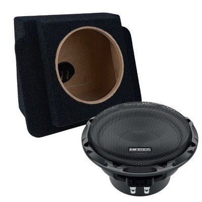Subwoofer für BMW 3er E46 Cabrio | Hertz CS200 S4 20cm Bass + Gehäuse & Gitter