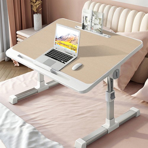 Folding Laptop Table Bed Tray Stand Sofa Lap Adjustable Notebook Desk Breakfast - Picture 6 of 12
