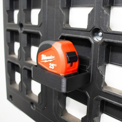 Tape Measure Tray Mount Fits Milwaukee PACKOUT Wall Plate Garage Organizer