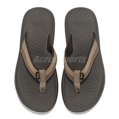Teva M Hurricane Flip Brown Black Men Sandal Flip-Flops  display picture 2