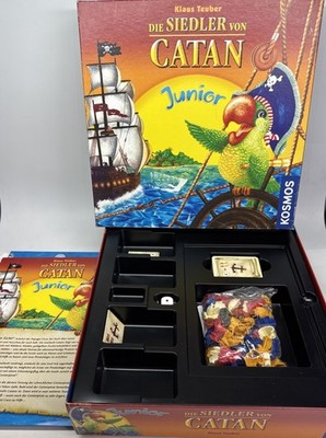 Brettspiel,Kinder,Die Siedler Von Catan Junior,gebraucht,Vintage,Komplett,Kosmos
