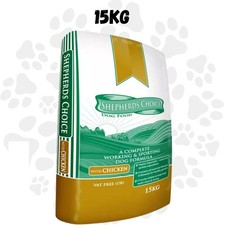 SHEPHERDS CHOICE GELERT Working Dog Chicken Dry Food 15kg - Complete & Balan 2.29 per kilo