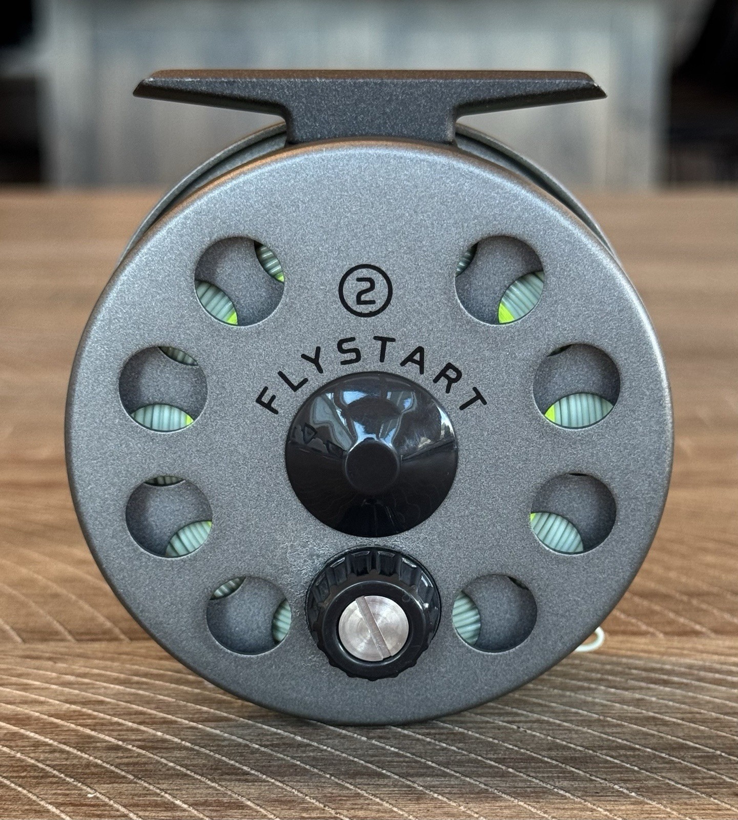 Unused Ross Flystart 2 4/6 wt Fly Reel w/New Rio Fly Line
