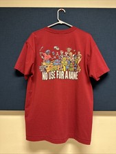 No Use For A Name OG Don’t Miss This Train BioMag Fat Wreck Chords Shirt Size XL