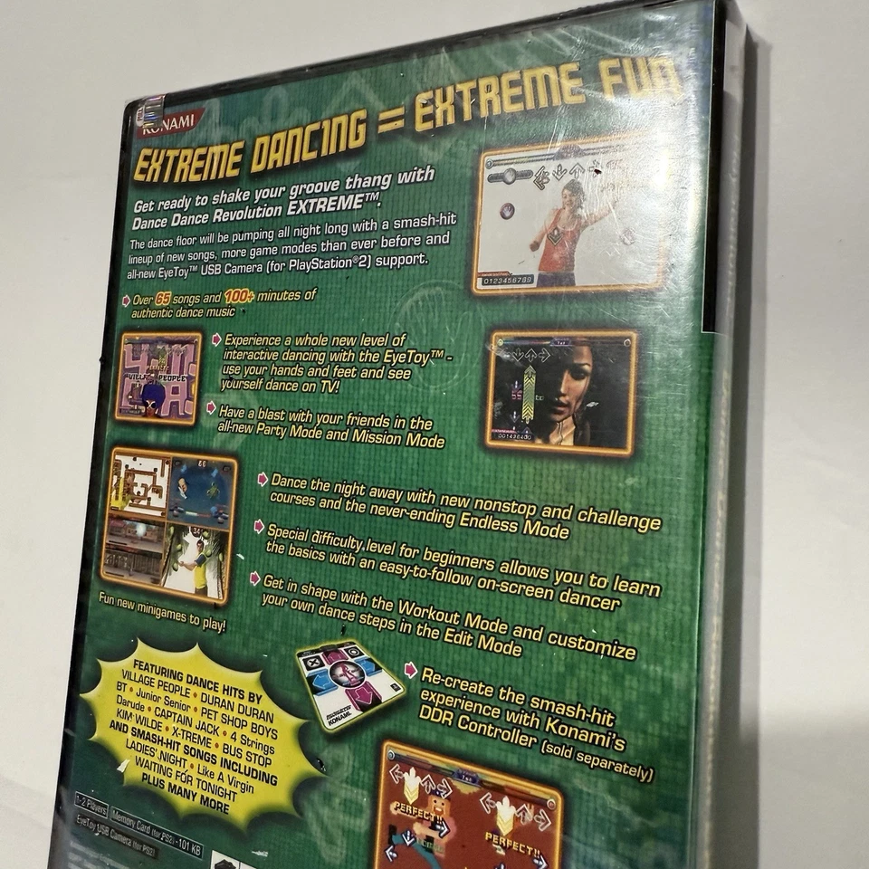 Dance Dance Revolution Extreme Sony PlayStation 2 2008 New Sealed Game ps2 - Image 4 of 4