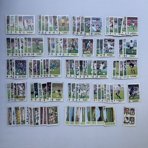 Lot 107 cartes Pacosa Futbol En Accion épq panini football Ligue Espagne 1977-78
