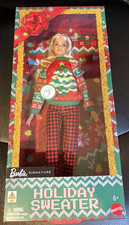 Holiday Barbie Signature Light Up Ugly Sweater Doll New in Box