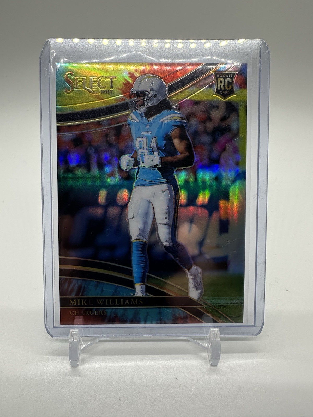 Mike Williams 2017 Panini Select Field Level Tie-Dye #/25 RC Rookie Chargers