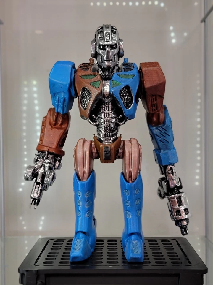 Robot hecho a mano 1/6 con esqueleto de metal 12 pulgadas de alto estatua coleccionable Jartemus Foto 4 de 4