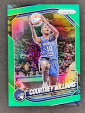 2025 Panini WNBA Prizm COURTNEY WILLIAMS Green Prizm #69 Minnesota Lynx