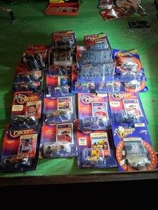 Winners circle nascar lot of 23 cars and 2 pit row mostly Jeff Gordon and Dale