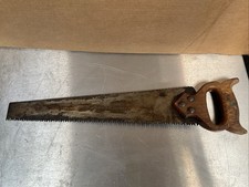 Vintage Small Saw Double edged Hand Tool Woodworking Carpentry Tool